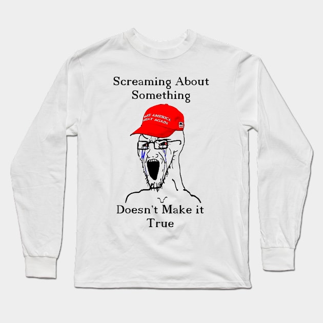 Stop Yelling Already Long Sleeve T-Shirt by ProfessorJayTee